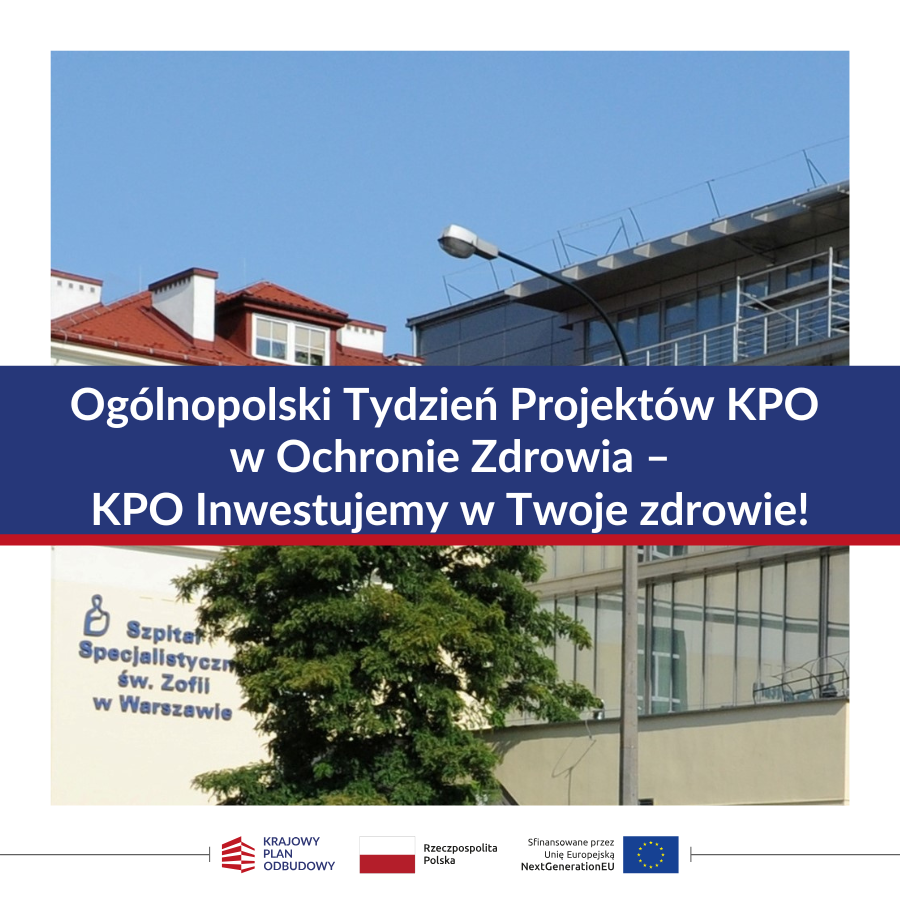 Bezpłatne badania, warsztaty i konsultacje. Ogólnopolski Tydzień Projektów KPO na Żelaznej